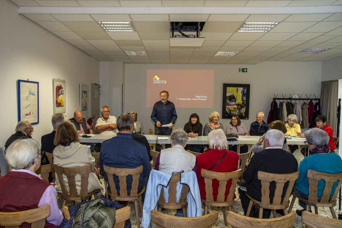 Mitgliederversammlung des Heimatmuseums Karlsfeld