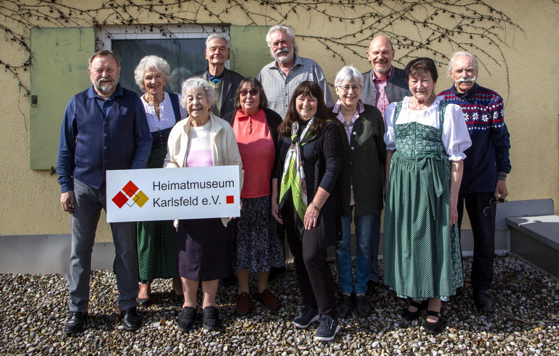 Der Vorstand des Heimatmuseums 